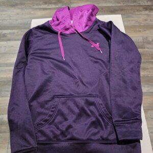 Women's Under Armor Fleece Lined Hooded Sweatshirt Size Medium